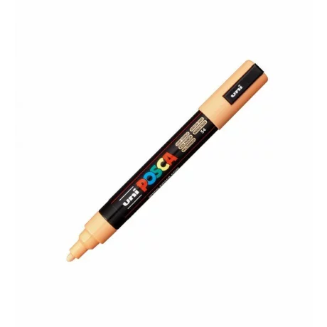 Marker Uni Posca 1.8-2.5Mm PC-5M Portocaliu Deschis