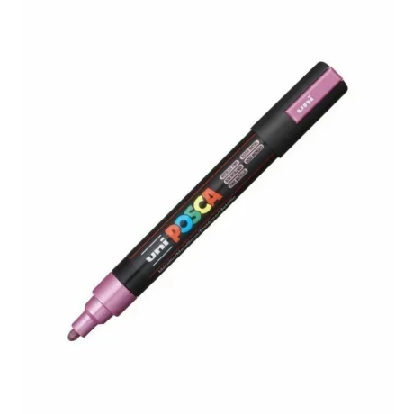 Marker Uni Posca 1.8-2.5Mm PC-5M Roz Metalizat