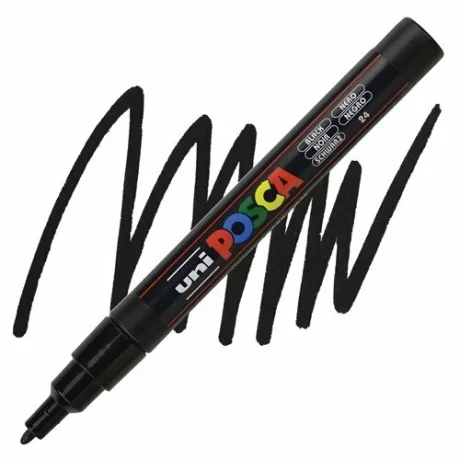 Marker Uni Posca 0.9-1.3Mm PC-3M Negru