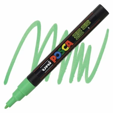 Marker Uni Posca 0.9-1.3Mm PC-3M Verde Deschis