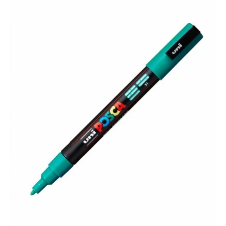 Marker Uni Posca 0.9-1.3Mm PC-3M Verde Smarald