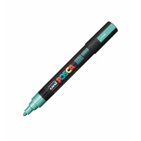 Marker Uni Posca 1.8-2.5Mm PC-5M Verde Metalizat