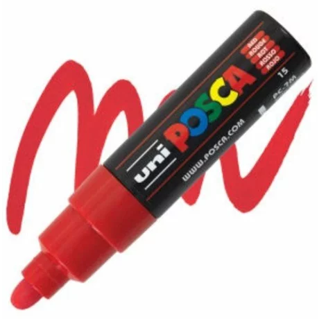 Marker Uni Posca 4.5-5.5Mm PC-7M Rosu