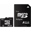 MicroSD CARD Adata   8 GB, SDHC, clasa 4, adaptor, nu e cazul, &quot;AUSDH8GCL4-RA1&quot;