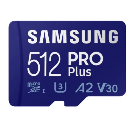 Card memorie Samsung PRO Plus + Cititor USB carduri micro-SDXC, MB-MD512KB/WW, 512GB &quot;MB-MD512KB/WW&quot; (include TV 0.03 lei)