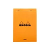 Blocnotes N16 14,8 x 21 cm capsat 80 file galbene Rhodia Orange