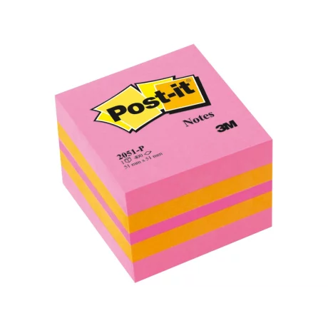 Cub Notes adeziv Post-it® Neon 51