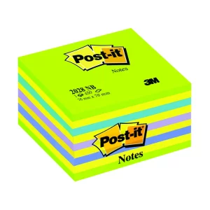 Cub Notes adeziv Post-it® Neon 76