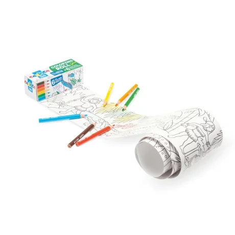 Hârtie mini coloring roll Carioca 85 x 10 cm