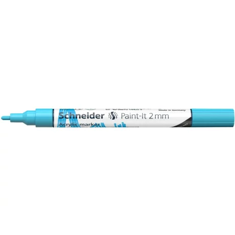 Marker cu vopsea acrilică Paint-It 310 2 mm Schneider Bleu