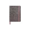 Notebook coperta tare piele,  A5, 144 pagini, Clairefontaine Celeste Roz