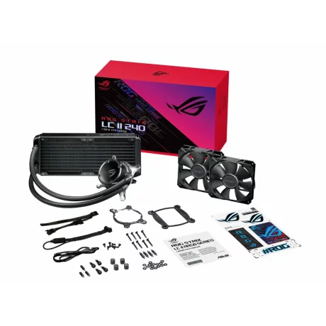 CPU Cooler Asus ROG Strix LC II 240, &quot;RS LC II 240&quot; (include TV 1.75 lei)