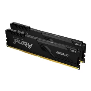 KINGSTON DRAM 32GB 3200MHz DDR4 CL16 DIMM (Kit of 2) FURY Beast RGB Black EAN: 740617319149, &quot;KF432C16BBAK2/32&quot;