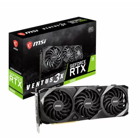 MSI GeForce RTX 3080 VENTUS 3X PLUS 12GB OC LHR GDDR6 3xDP 1.4 1xHDMI 2.1, &quot;GEFORCE RTX 3080 VENTUS 3X PLUS 12G OC L&quot;