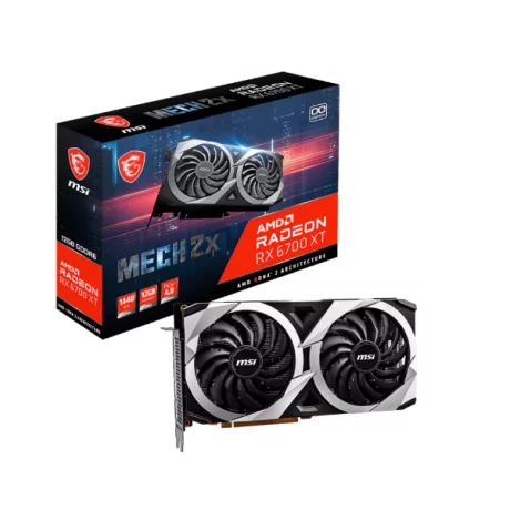 MSI Radeon RX 6700 XT MECH 2X 12G 12GB GDDR6 3xDP HDMI VGA, &quot;RADEON RX 6700 XT MECH 2X 12G&quot;