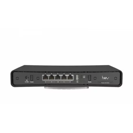 ROUTER MIKROTIK LTE Router hAP ac3 LTE6 Kit 5x RJ45 1000Mb/s 1x USB 1x microSIM RBD53GR-5HACD2HND&amp;R11E-LTE6