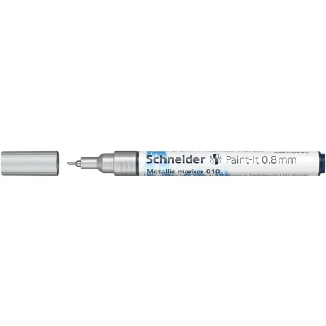 Marker metalic Schneider Paint-It 010 0,8 mm Argintiu Metalizat