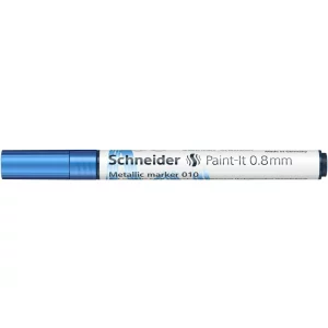 Marker metalic Schneider Paint-It 010 0,8 mm Albastru Metalizat