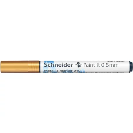 Marker metalic Schneider Paint-It 010 0,8 mm Auriu Metalizat