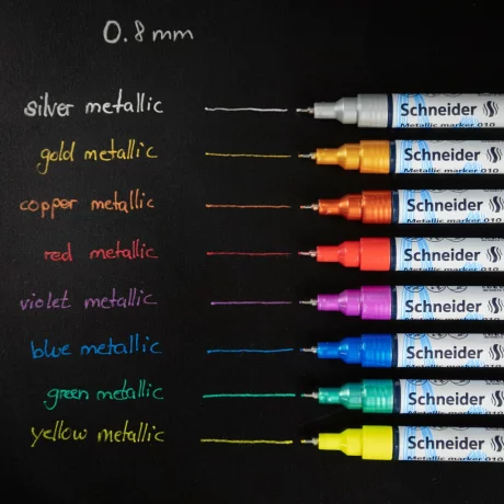 Marker metalic Schneider Paint-It 010 0,8 mm Auriu Metalizat