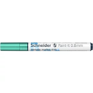 Marker metalic Schneider Paint-It 010 0,8 mm Verde Metalizat