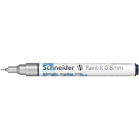 Marker metalic Schneider Paint-It 010 0,8 mm Argintiu Metalizat