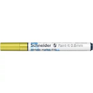 Marker metalic Schneider Paint-It 010 0,8 mm Galben Metalizat