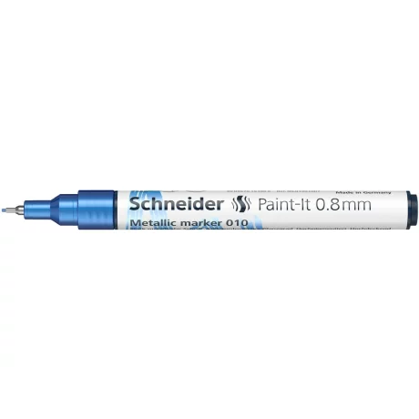 Marker metalic Schneider Paint-It 010 0,8 mm Albastru Metalizat