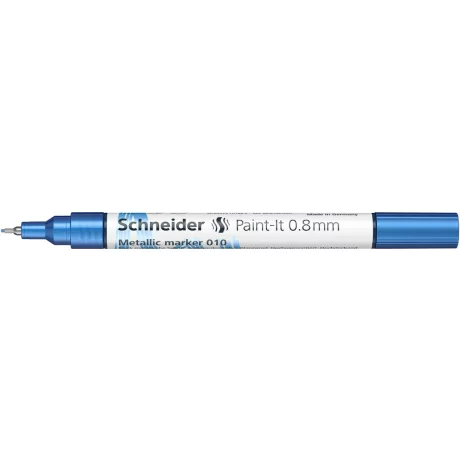 Marker metalic Schneider Paint-It 010 0,8 mm Albastru Metalizat