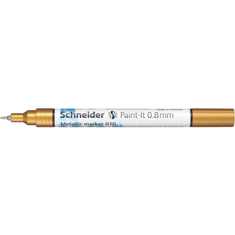 Marker metalic Schneider Paint-It 010 0,8 mm Auriu Metalizat