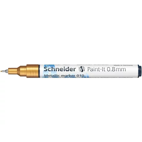 Marker metalic Schneider Paint-It 010 0,8 mm Auriu Metalizat