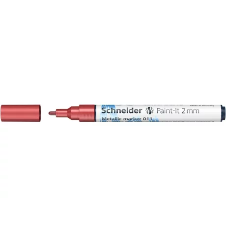 Marker metalic Schneider Paint-It 011 2 mm Rosu Metalizat