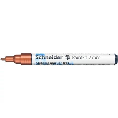 Marker metalic Schneider Paint-It 011 2 mm Bronz Metalizat