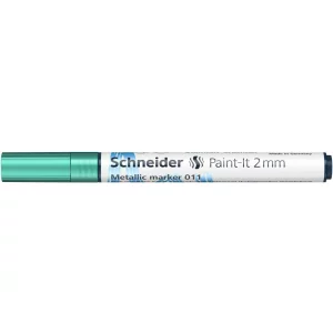 Marker metalic Schneider Paint-It 011 2 mm Verde Metalizat