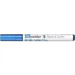 Marker metalic Schneider Paint-It 011 2 mm Albastru Metalizat