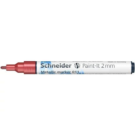 Marker metalic Schneider Paint-It 011 2 mm Rosu Metalizat