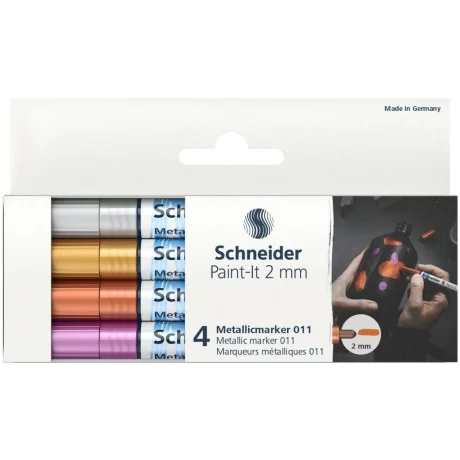 Marker metalic Schneider Paint-It 011 2 mm Set 1