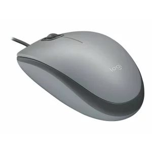 MOUSE LOGITECH M110 Silent - MID GRAY - USB - EMEA - ARCA M110S, 910-005490