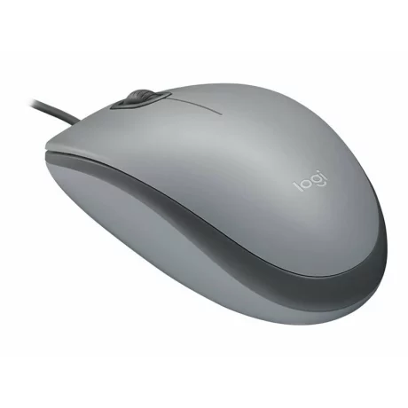 MOUSE LOGITECH M110 Silent - MID GRAY - USB - EMEA - ARCA M110S, 910-005490