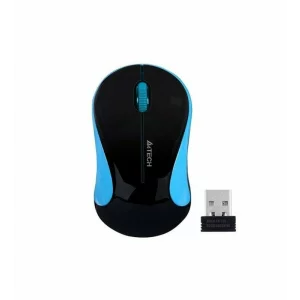 Mouse A4TECH V-TRACK G3-270N-1 negru + albastru