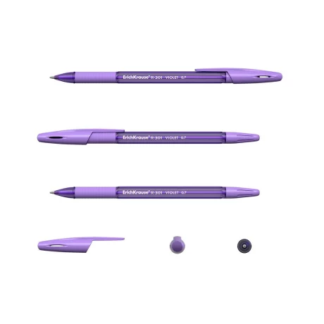 Pix R-301 Violet Stick &amp; Grip 0,7 mm, Erich Krause