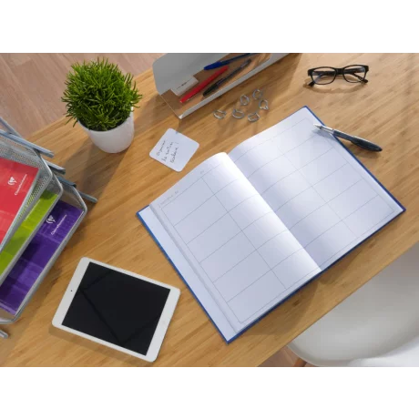 Agendă nedatată A4, 72 file, copertă tare, Clairefontaine