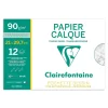 Calc A4, 12 coli/plic, Clairefontaine