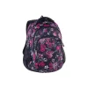 Rucsac Teens Black Flower