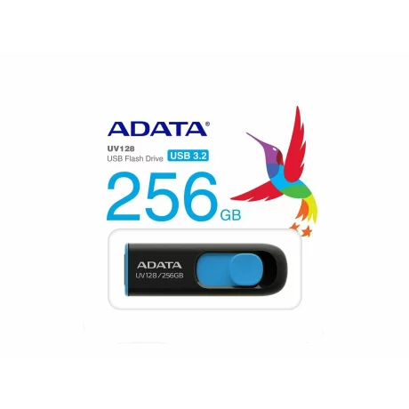 Memorie USB ADATA UV128 256GB USB3.2 Black
