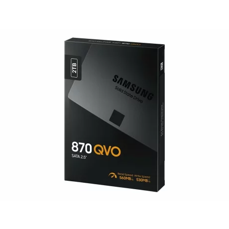 SSD SAMSUNG, 870 QVO, 2 TB, 2.5 inch, S-ATA 3, V-Nand 4bit MLC MZ-77Q2T0BW