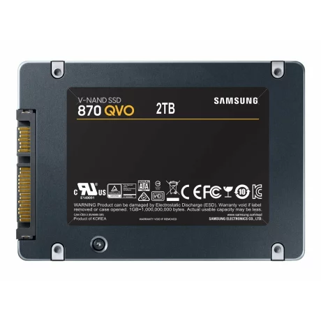 SSD SAMSUNG, 870 QVO, 2 TB, 2.5 inch, S-ATA 3, V-Nand 4bit MLC MZ-77Q2T0BW