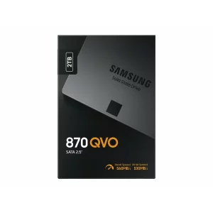 SSD SAMSUNG, 870 QVO, 2 TB, 2.5 inch, S-ATA 3, V-Nand 4bit MLC MZ-77Q2T0BW