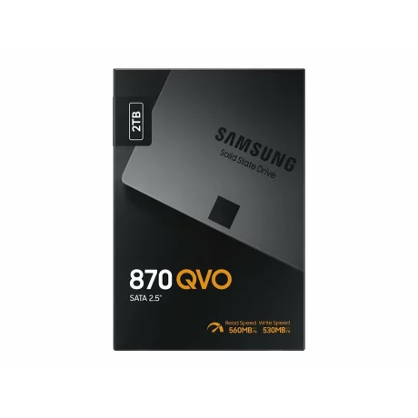 SSD SAMSUNG, 870 QVO, 2 TB, 2.5 inch, S-ATA 3, V-Nand 4bit MLC MZ-77Q2T0BW