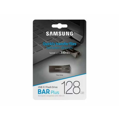 Memorie USB Samsung MUF-128BE4/APC, BAR Plus